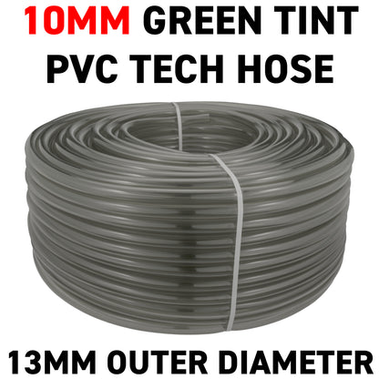 10mm Grey Semi-Transparent PVC Technical Hose