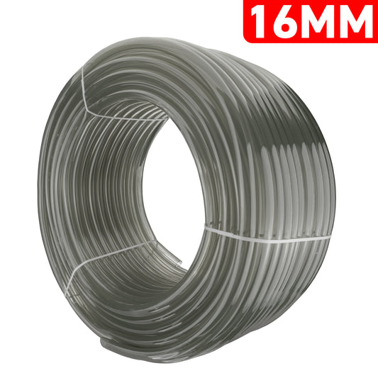 16mm Grey Semi-Transparent PVC Technical Hose