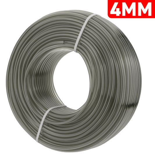 4mm Grey Semi-Transparent PVC Technical Hose