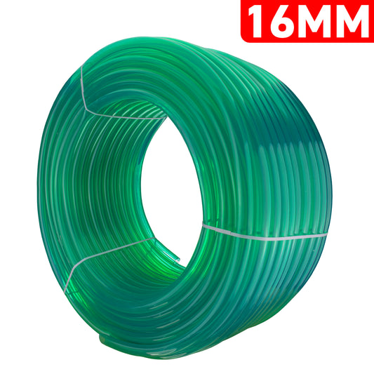 16mm Clear Green Tinted PVC Technical Hose