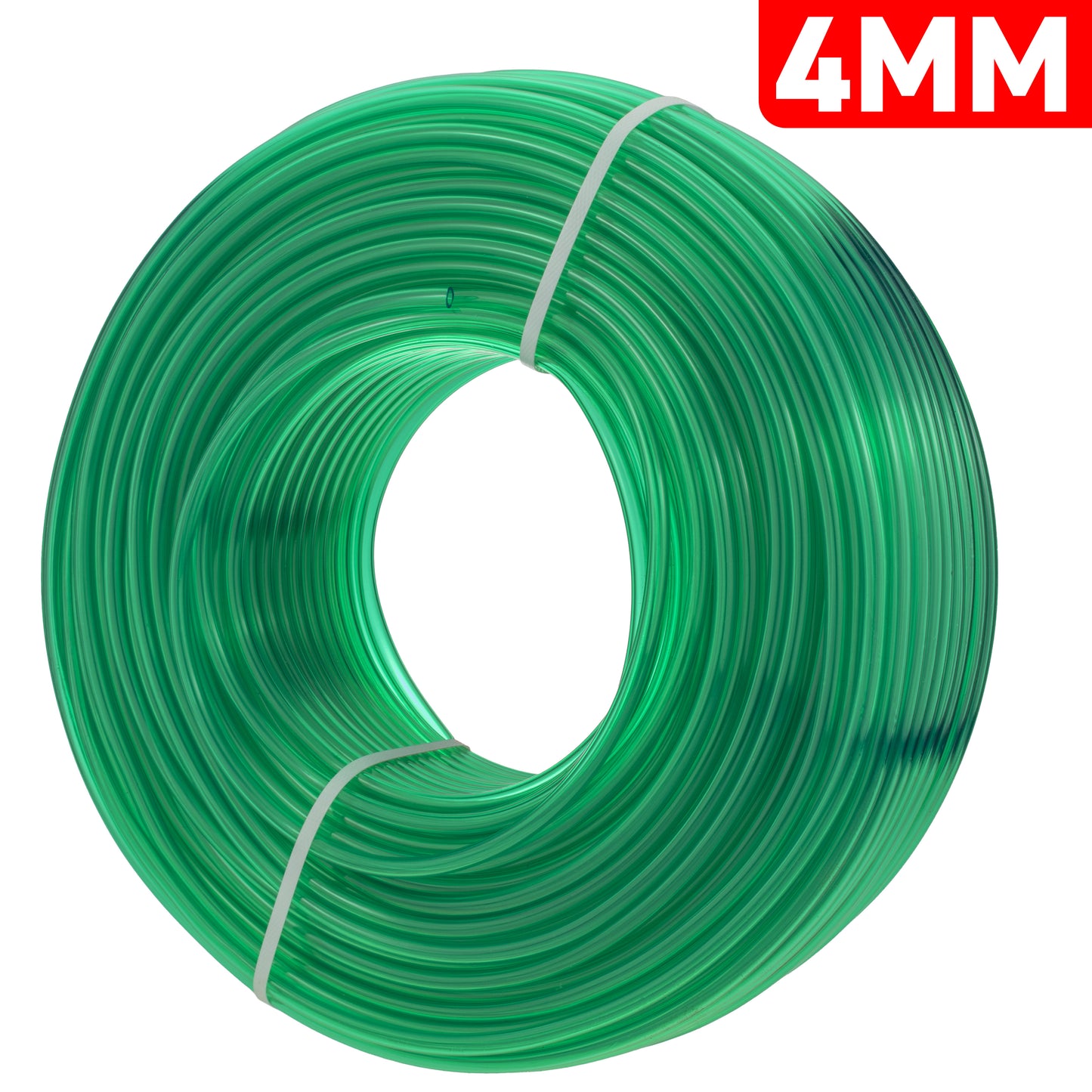 4mm Clear Green Tinted PVC Technical Hose