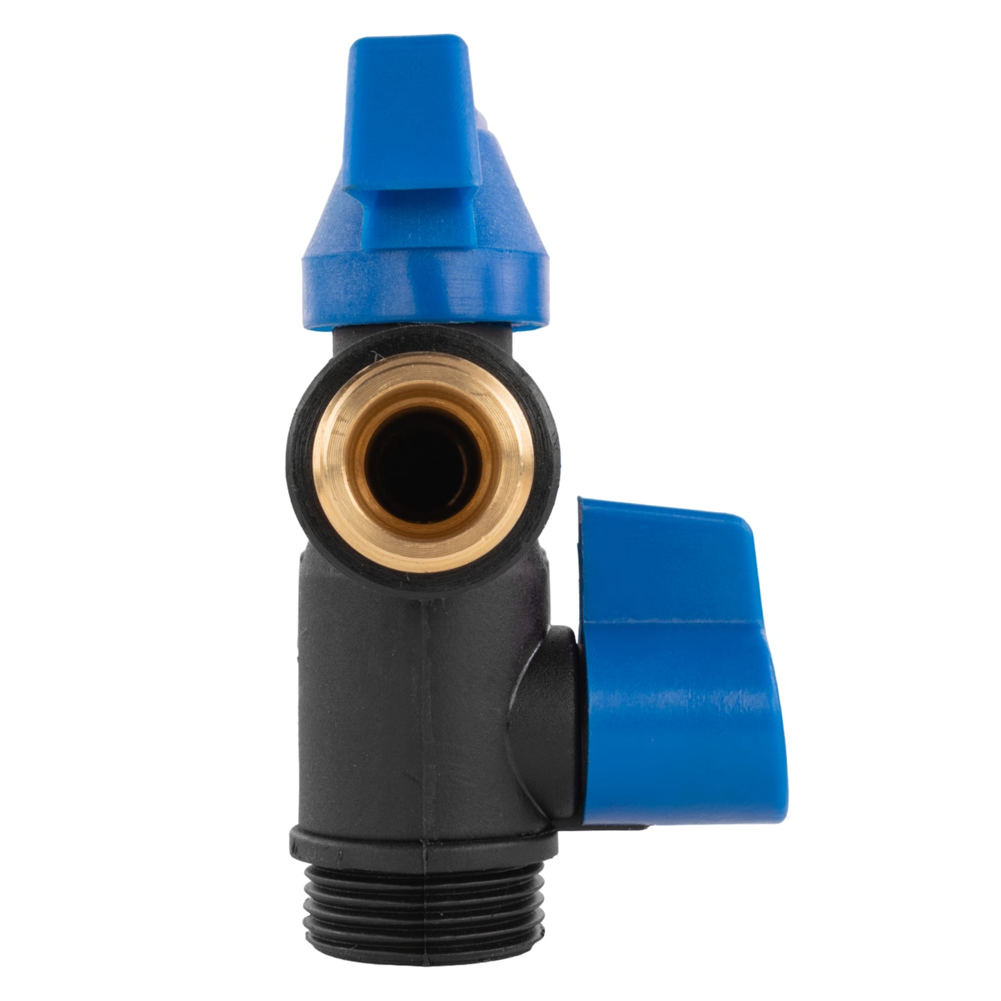 Nylon Quick Connector Dual Outlet Bib Tap, 1/2" BSP