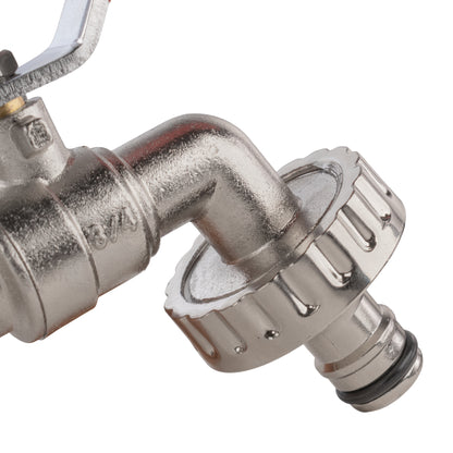 Quick Connector Lever Tap, 3/4" BSP
