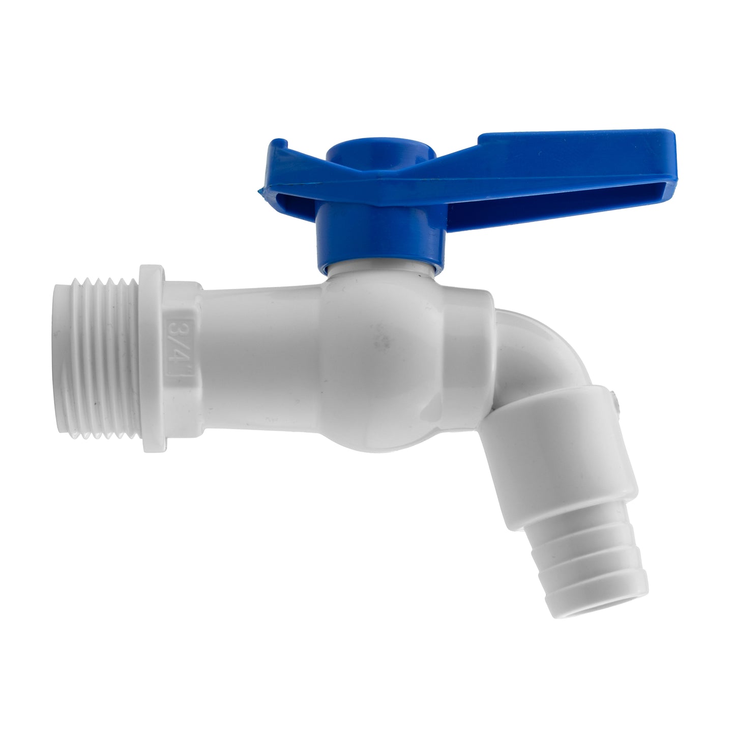 Plastic Barbed Lever Tap, 3/4" BSP