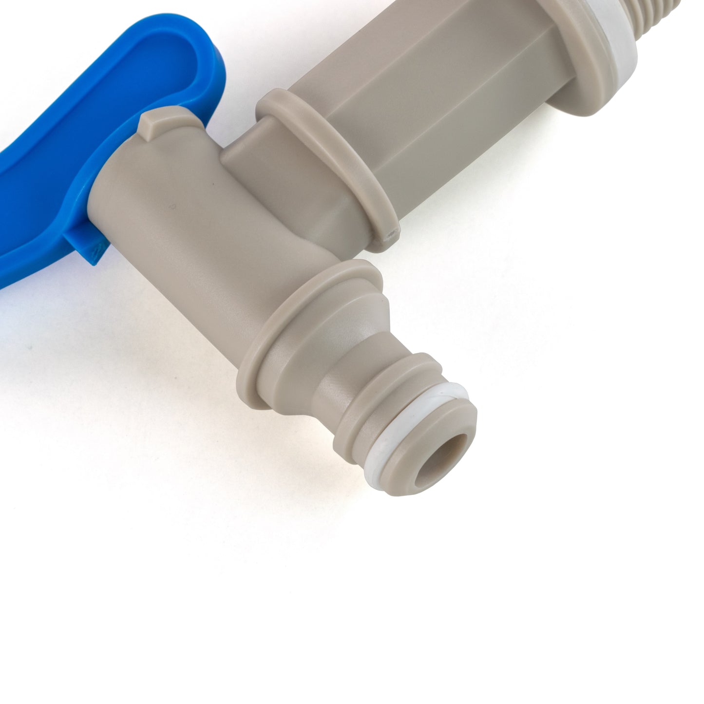 PP Quick Connector Tap with Washer, 3/4" BSP