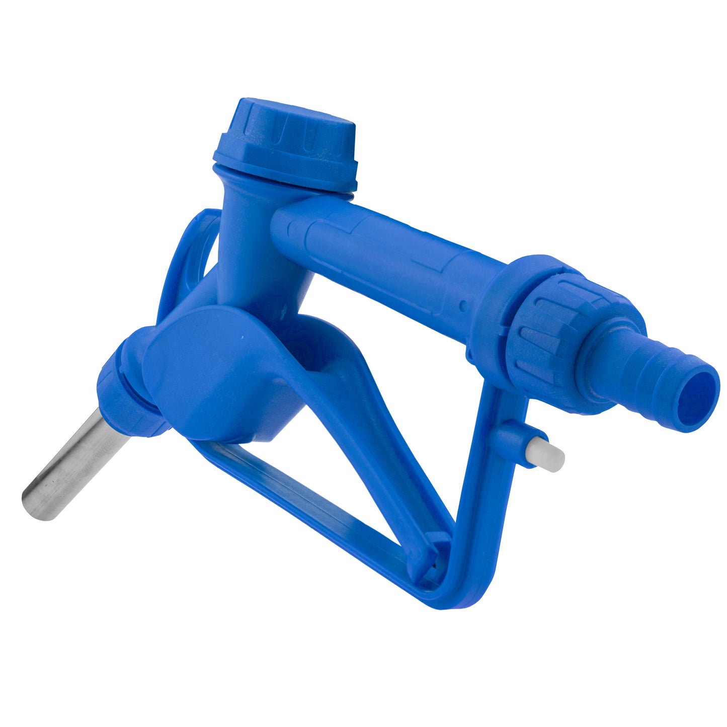 Blue Ad-Blue & Fuel Dispensing Nozzle for 3/4" Hose with Metal Tip