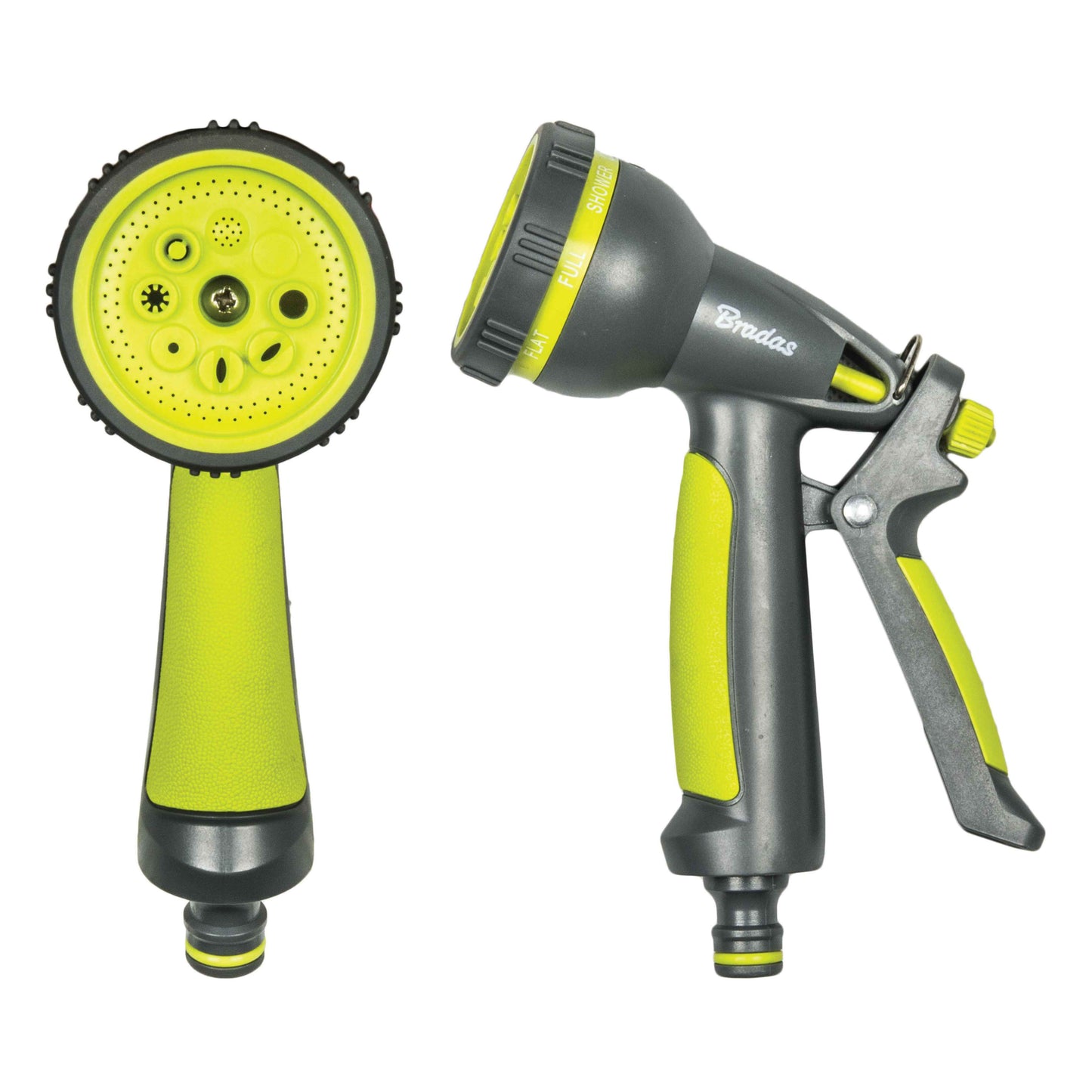 Grey & Lime 7-Pattern Multi Water Sprayer, LE5106
