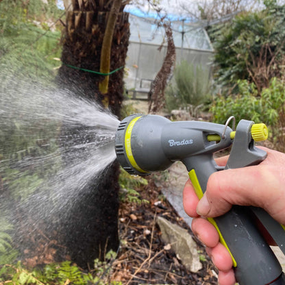 Grey & Lime 7-Pattern Multi Water Sprayer, LE5106