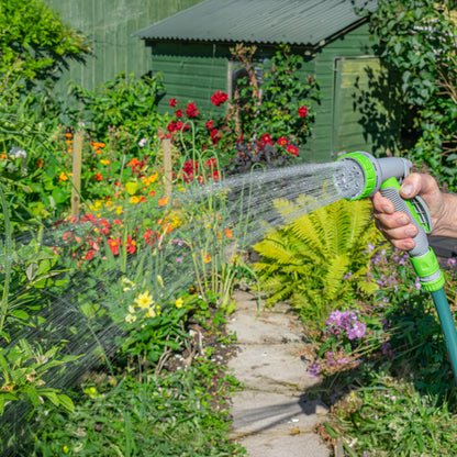 Grey & Lime 8-Pattern Multi Water Sprayer