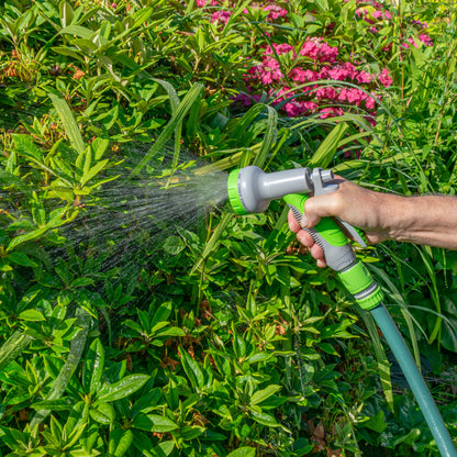 Grey & Lime 8-Pattern Multi Water Sprayer
