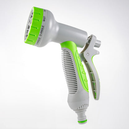 Grey & Lime 8-Pattern Multi Water Sprayer