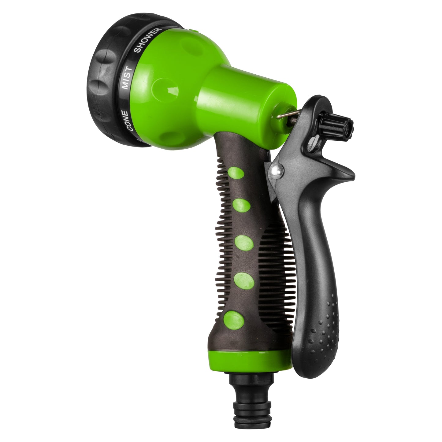 Black & Green 8-Pattern Multi Water Sprayer