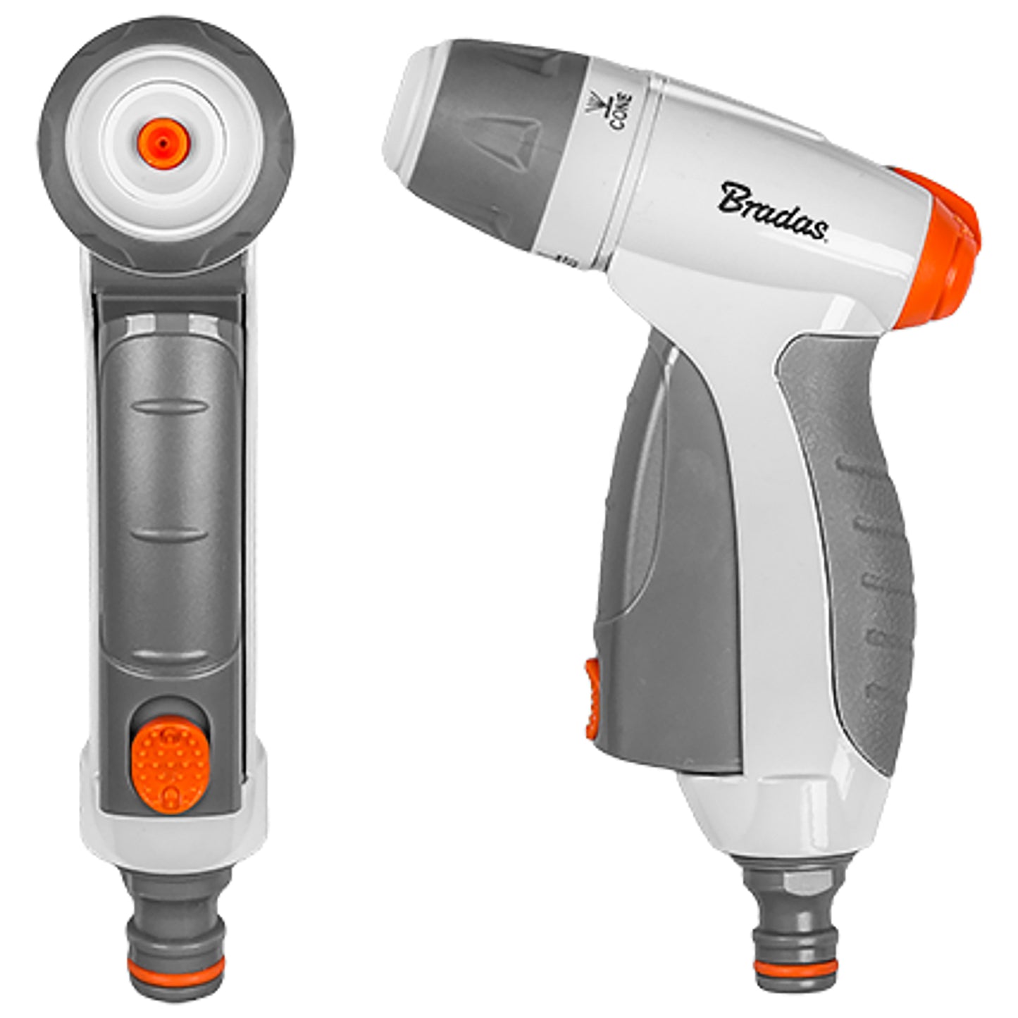 Grey & White Adjustable Flow Water Sprayer, EN51M