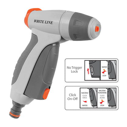 Grey & White Adjustable Flow Water Sprayer, EN51M