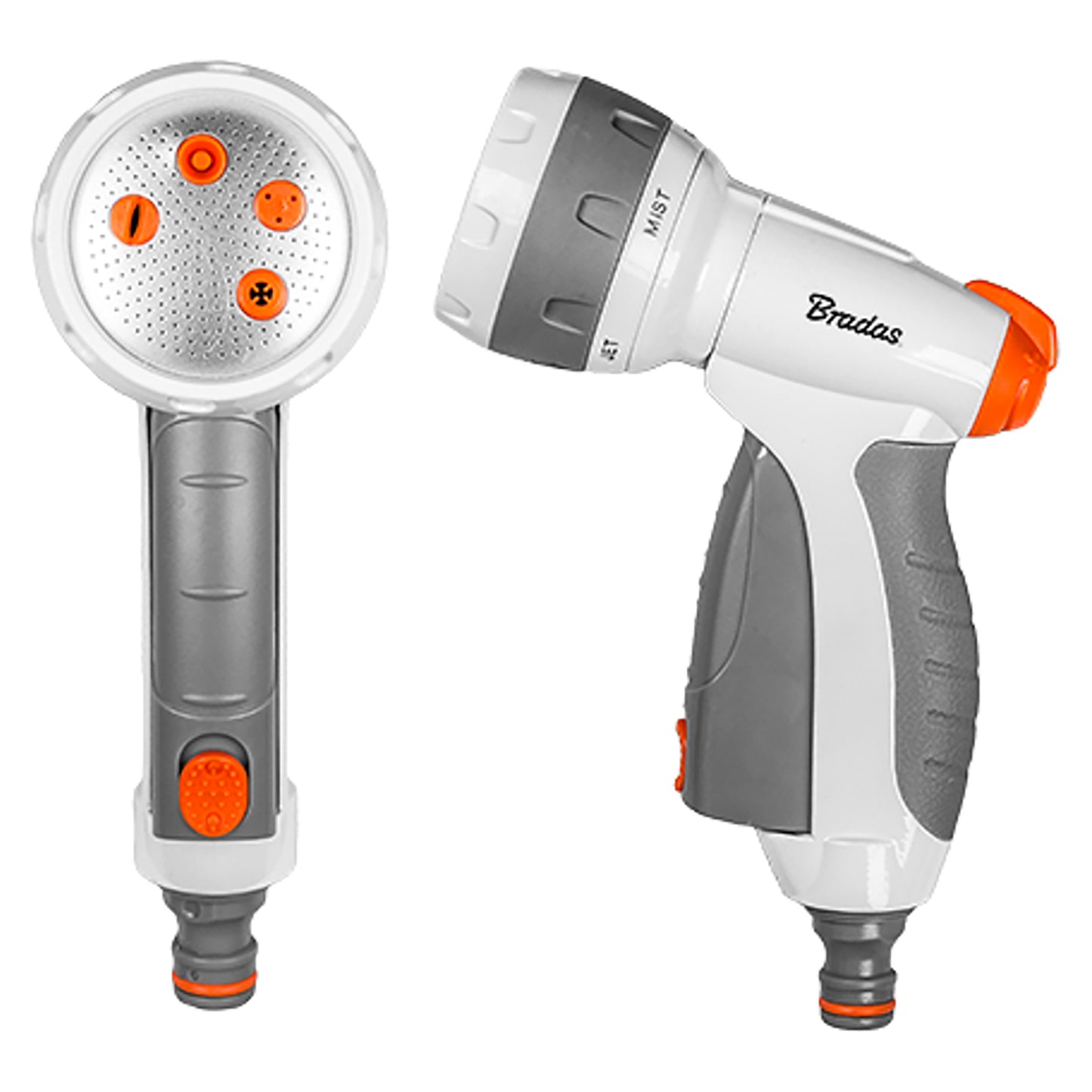 Grey & White 4-Pattern Multi Water Sprayer, EN52M