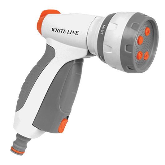 Grey & White 4-Pattern Multi Water Sprayer, EN52M