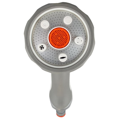 Grey & White 5-Pattern Multi Water Sprayer, EN55M