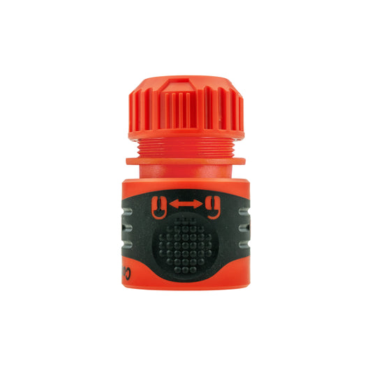 1/2" Female Hose Connector - Lockable Design, Black
