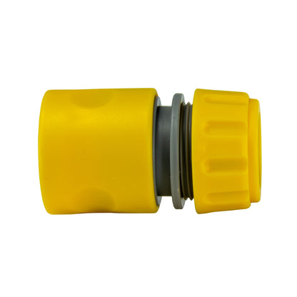 Hose Connectors Set with Nozzle, Yellow