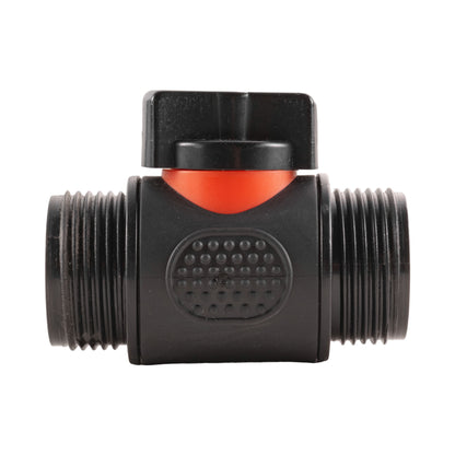 3/4" BSP Male Valve, Soft Touch Black