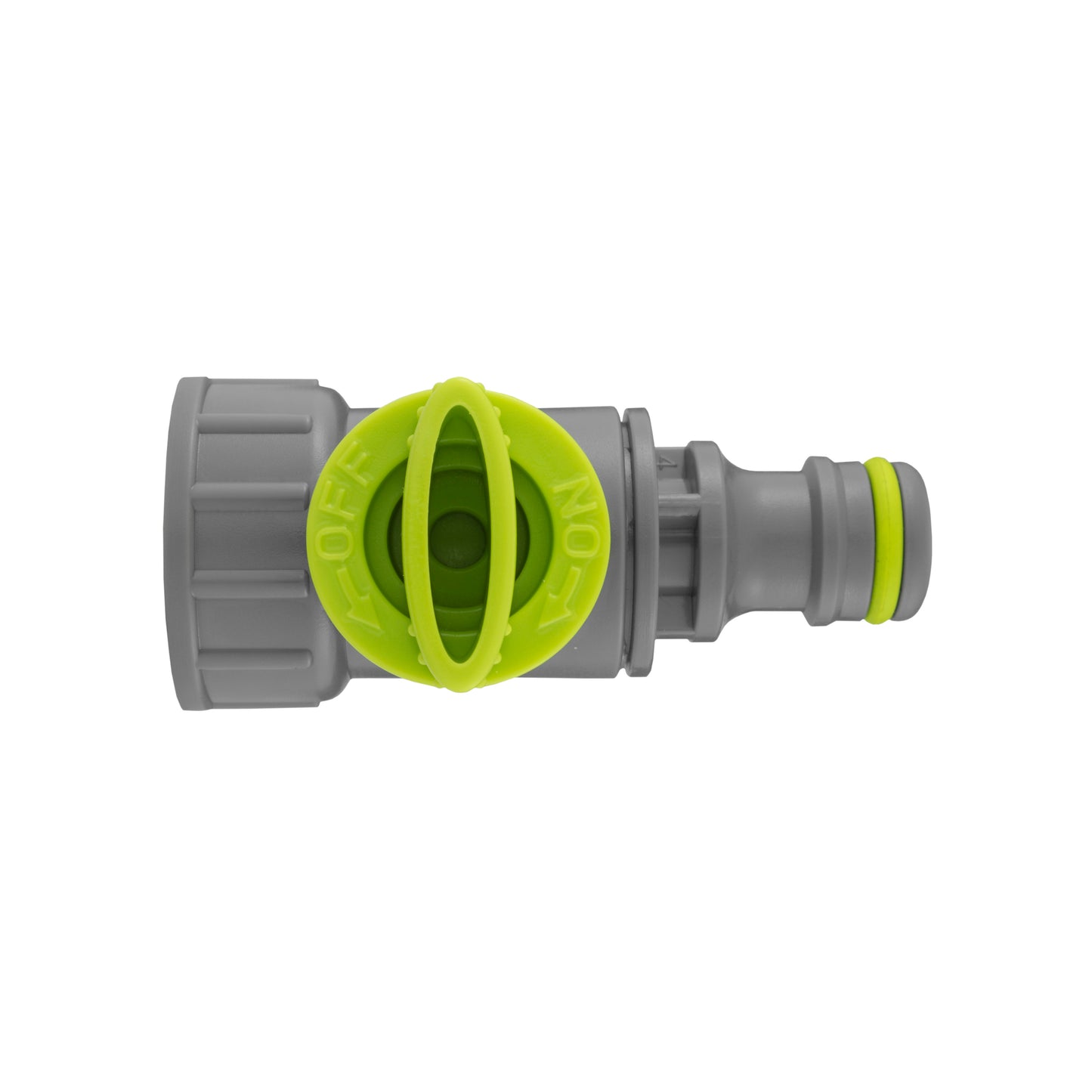 3/4" BSPF Valve with Quick Connector, Lime
