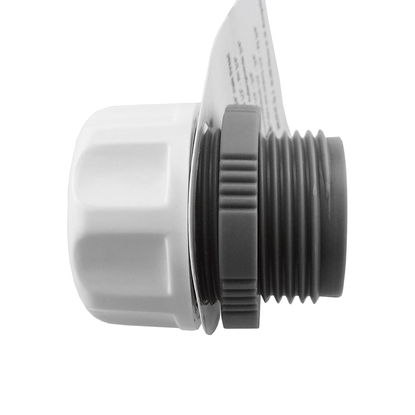 Hose Mender with 3/4"BSPM Thread, Grey