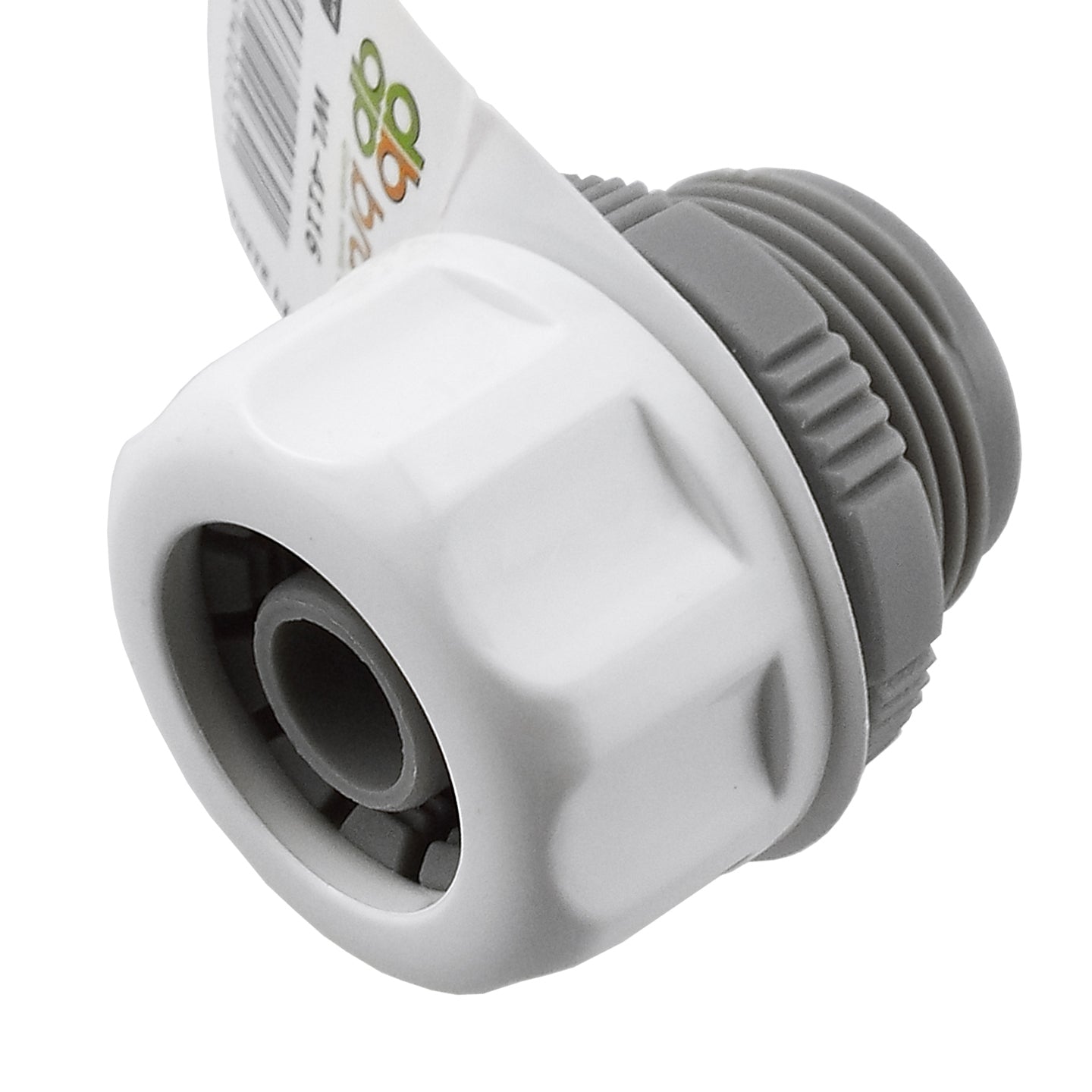 Hose Mender with 3/4"BSPM Thread, Grey