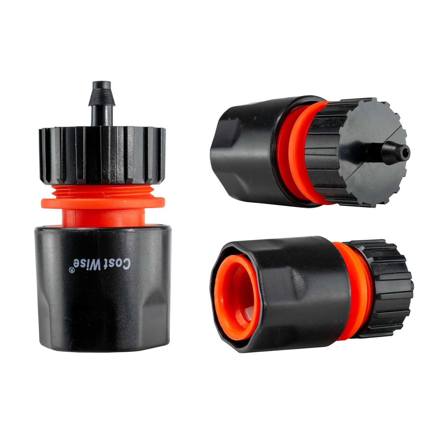 4mm Micro Irrigation to Female Hose Connector, Black