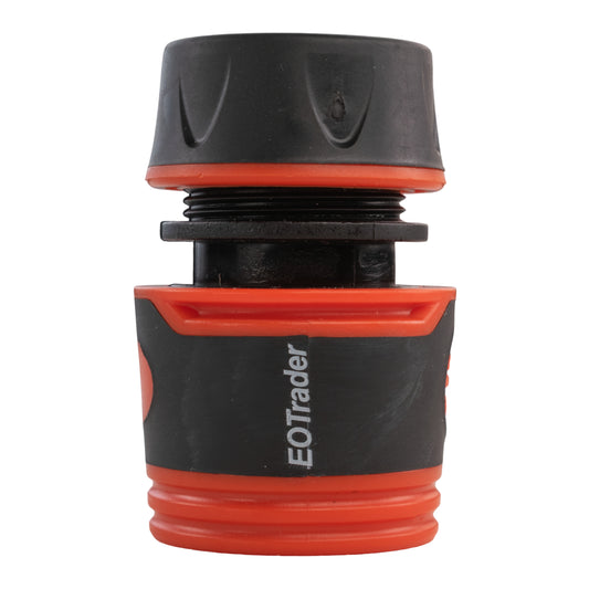 1/2" Female Hose Connector, Soft Touch Black