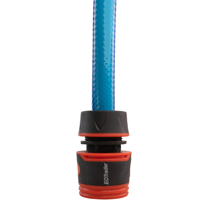 1/2" Female Hose Connector, Soft Touch Black