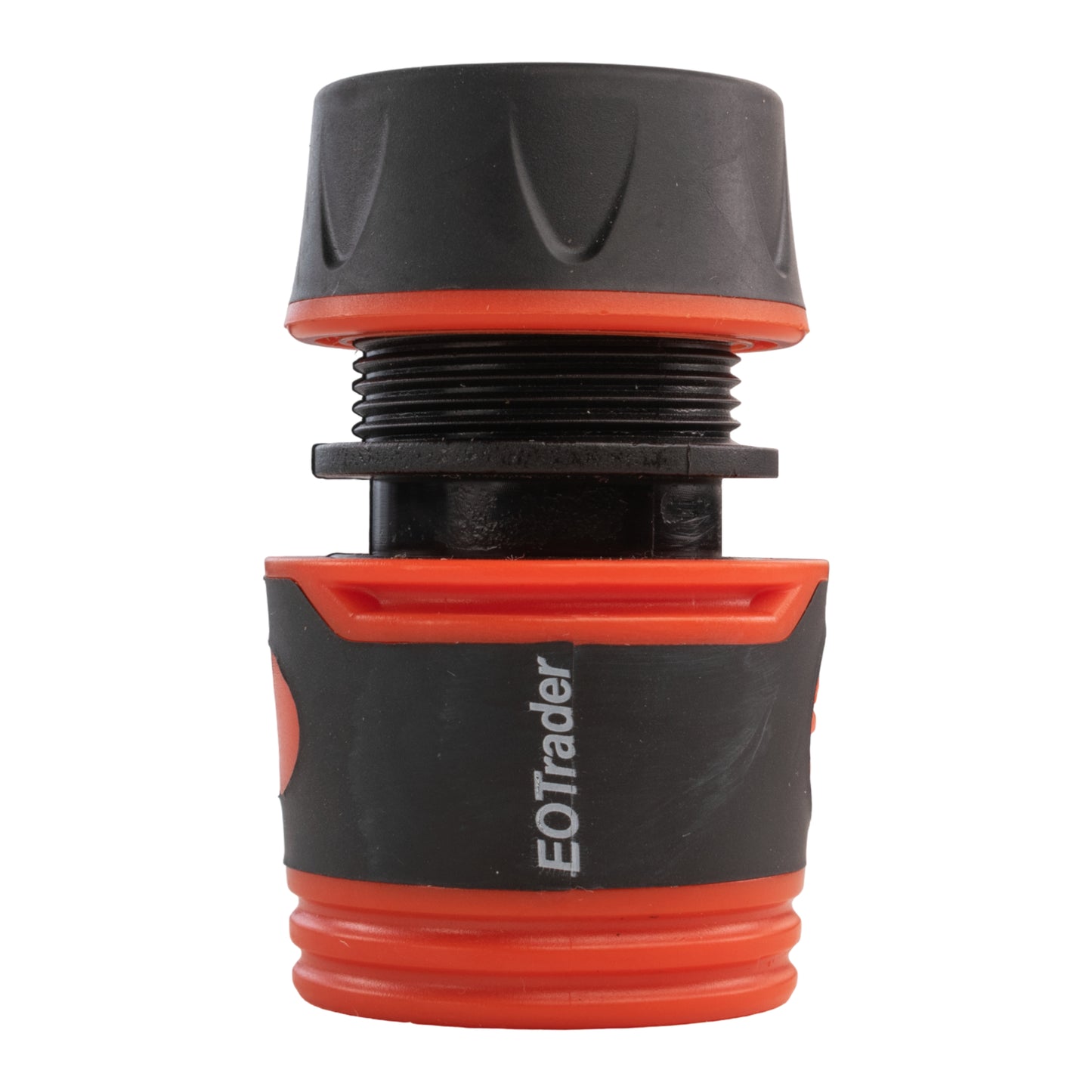1/2" Female Hose Connector, Soft Touch Black