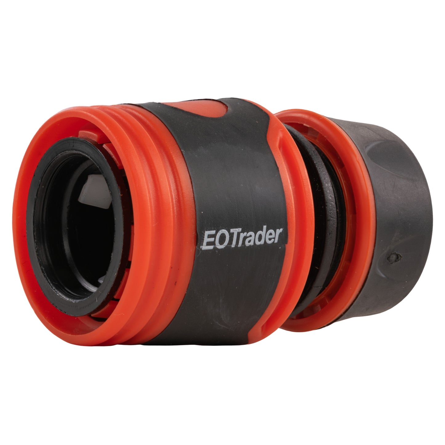 1/2" Female Hose Connector, Soft Touch Black
