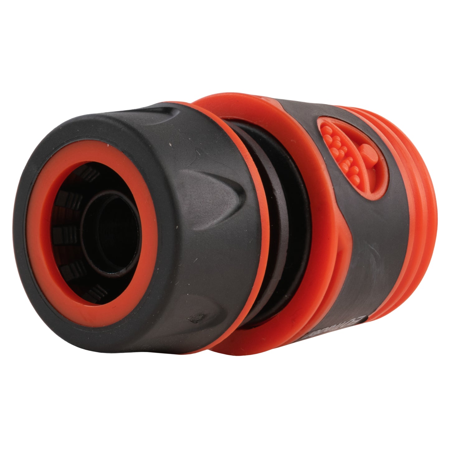 1/2" Female Hose Connector, Soft Touch Black