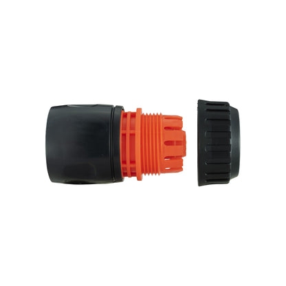 1/2" Female Hose Connector, Black