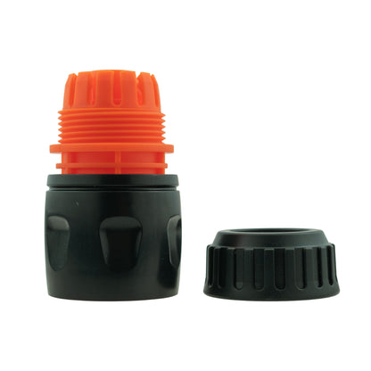 1/2" Female Hose Connector, Black