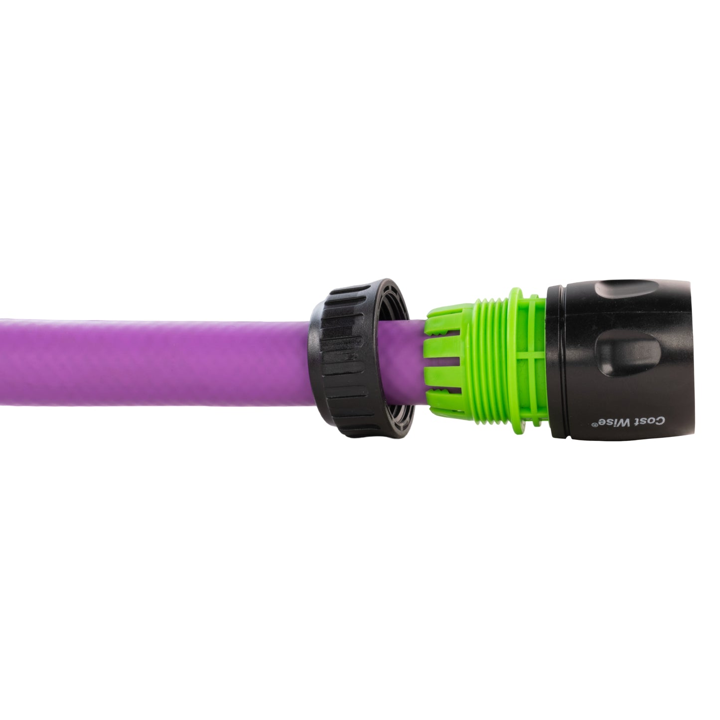 1/2" Female Hose Connector, Green & Black