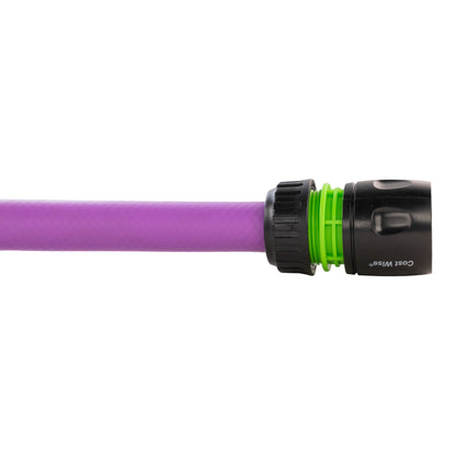 1/2" Female Hose Connector, Green & Black