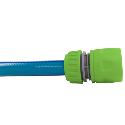 1/2" Female Hose Connector, Green & Grey