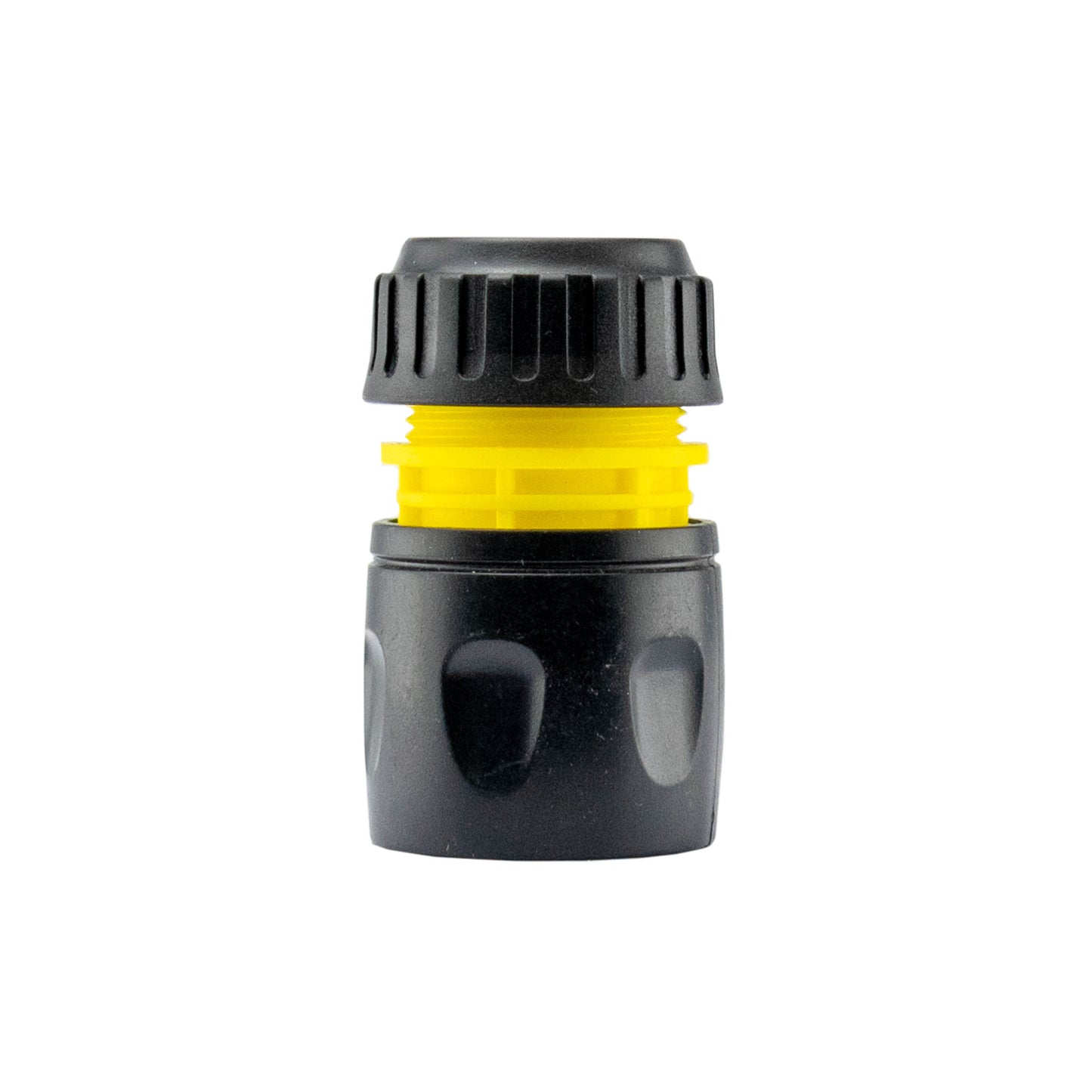 1/2" Female Hose Connector, Yellow & Black
