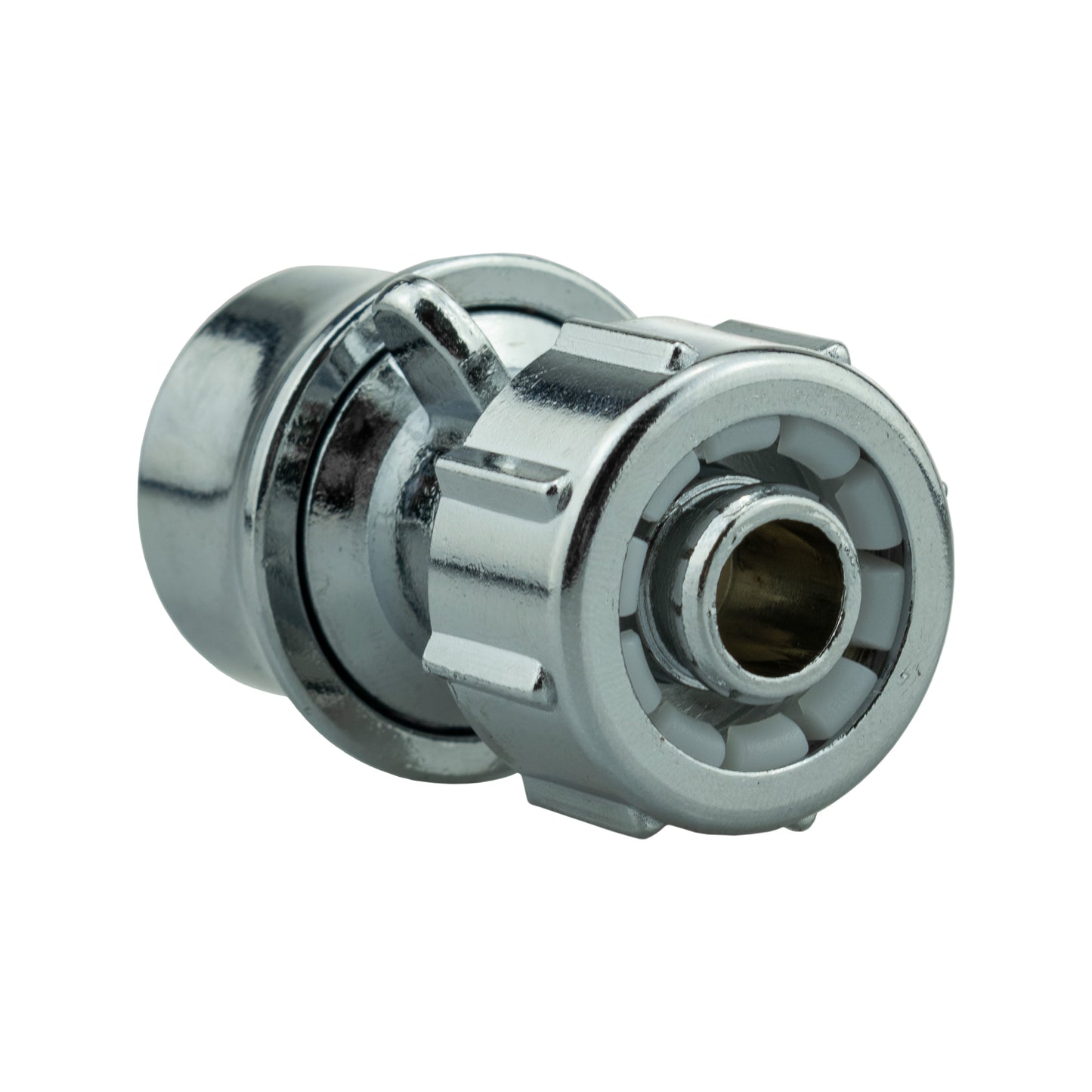 1/2" Female Hose Connector, Zinc Chrome