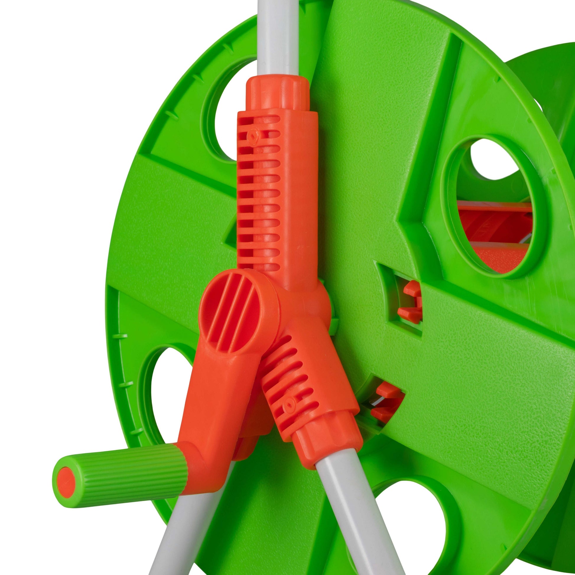 Green Garden Hose Reel with 20m Capacity