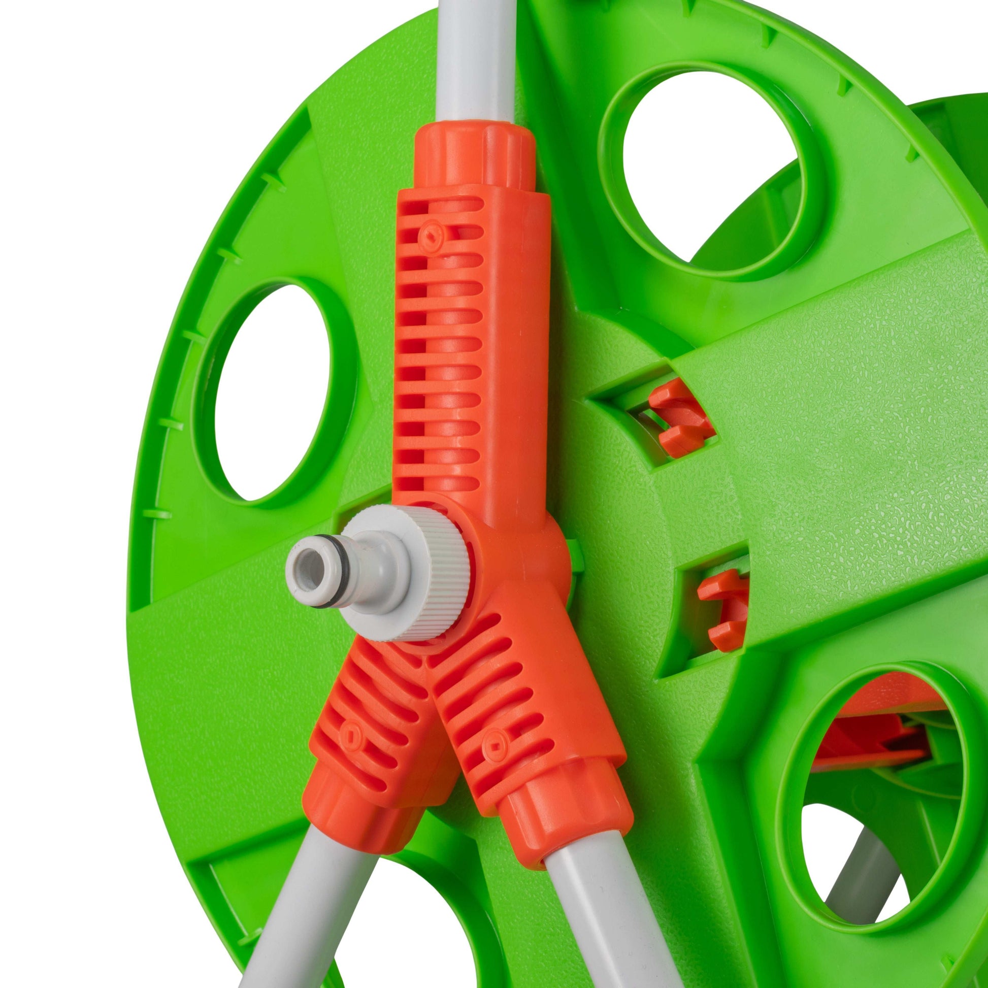 Green Garden Hose Reel with 20m Capacity