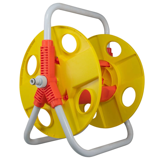 Yellow Garden Hose Reel with 20m Capacity