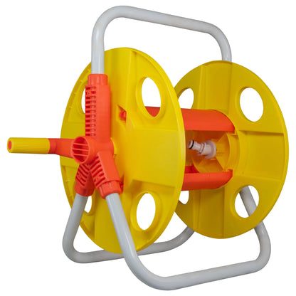Yellow Garden Hose Reel with 20m Capacity
