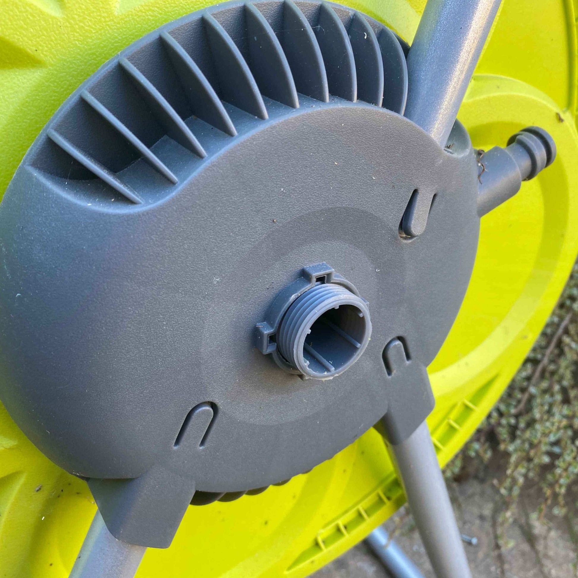 Lime Garden Hose Reel with 50m Capacity