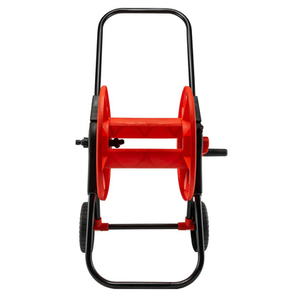 Portable Orange Garden Hose Cart with 60m Reel Capacity
