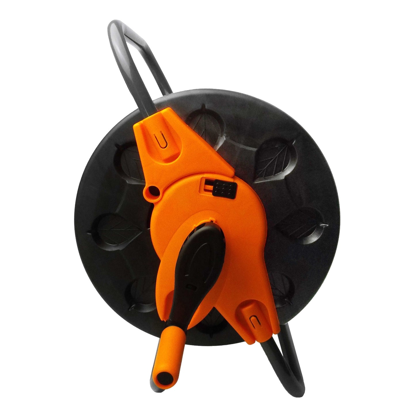 Black Garden Hose Reel with 60m Capacity