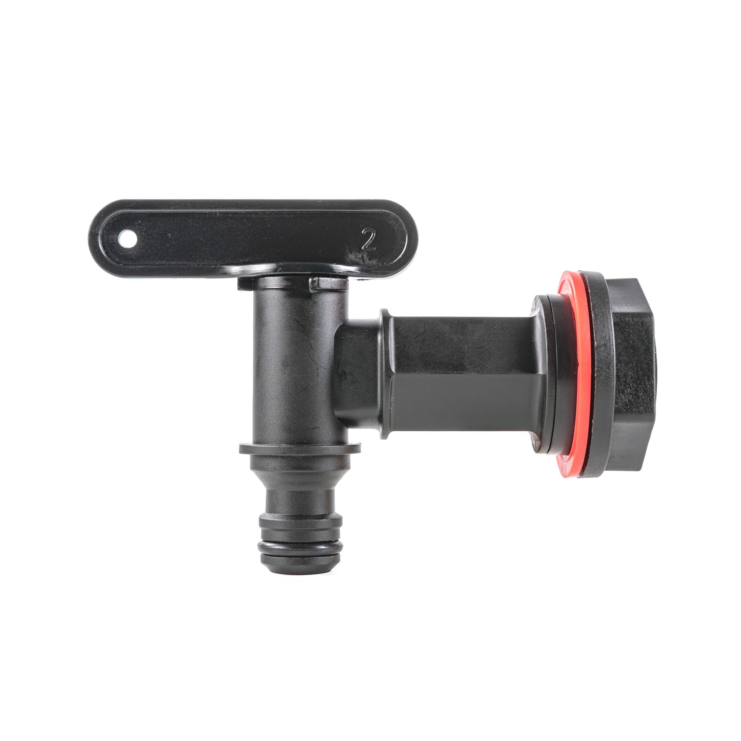 Plastic Quick Connector Tap with Nut & Washer, 3/4" BSP