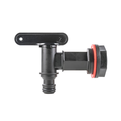 Plastic Quick Connector Tap with Nut & Washer, 3/4" BSP