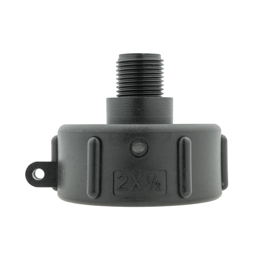 S60X6 IBC Adapter Cap with 1/2" BSP Male Thread